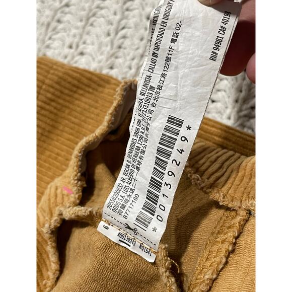 Forever 21 Corduroy Button Up Mini Skirt Womens Plus Size 2X Brown *Tiny Flaw - Picture 8 of 9